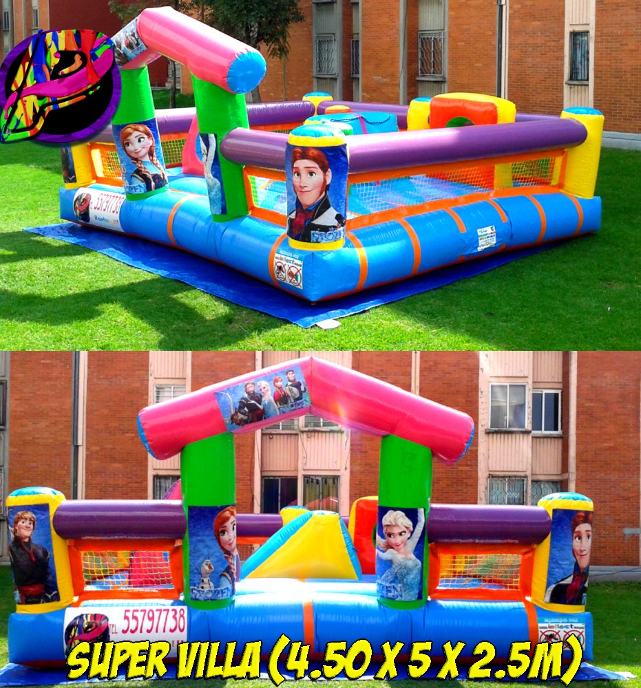 Renta de Juegos Inflables y Trampolines Pogo México DF