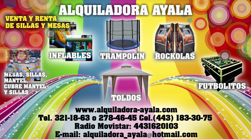 Renta De Mesas Y Sillas En Morelia Y Venta Morelia